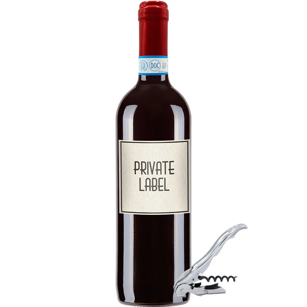 Red valpo licella DOC wine personalized labelrestaurant hotel corporate gadget ideas Christmas gifts merchandising