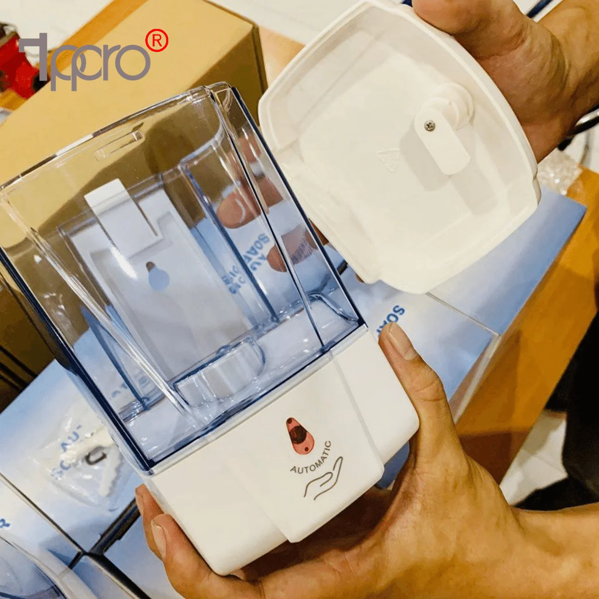 Automatic Soap Dispenser Wall Mounted Sensor High quality ABS 700ml Touchless Foam Soap Automatic Hand TPPRO TP 70906