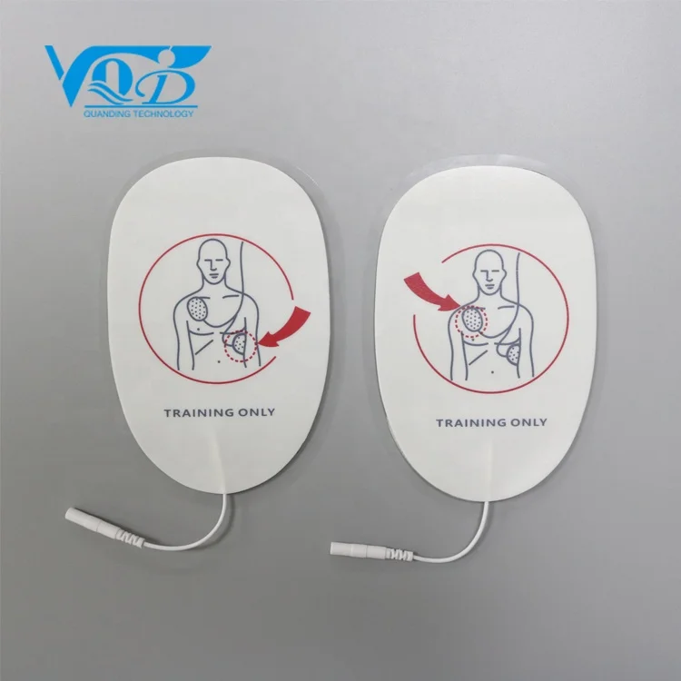 Wholesale Defibrillation Electrode Pad   For Child Training AED Pad Placement