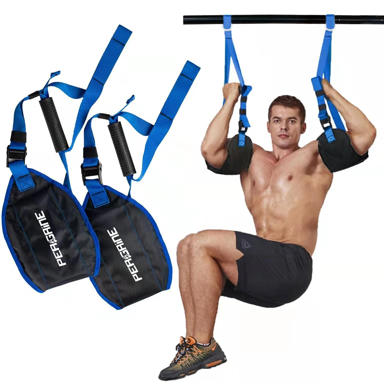 New Fitness AB Hanging Straps Weightlifting Carrying AB Strap Best Quality Abdominal Sling Pull Up Straps
