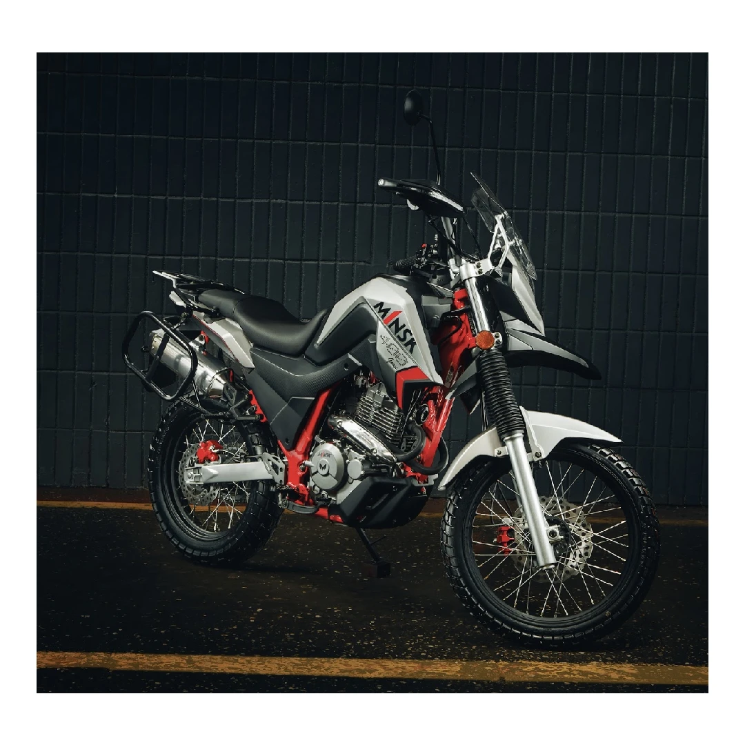 M1NSK GOOSE 400 SPORT OFF-ROAD MOTORCYCLE TRACKER RACER BLACK ENDURO MOTORCYCLE MOTO 2022