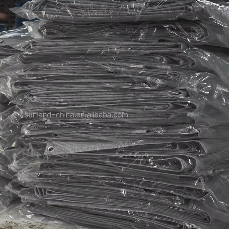 250D 130gsm 0 3 м Высококачественная сетка из ПВХ огнестойкая с покрытием для строительных лесов