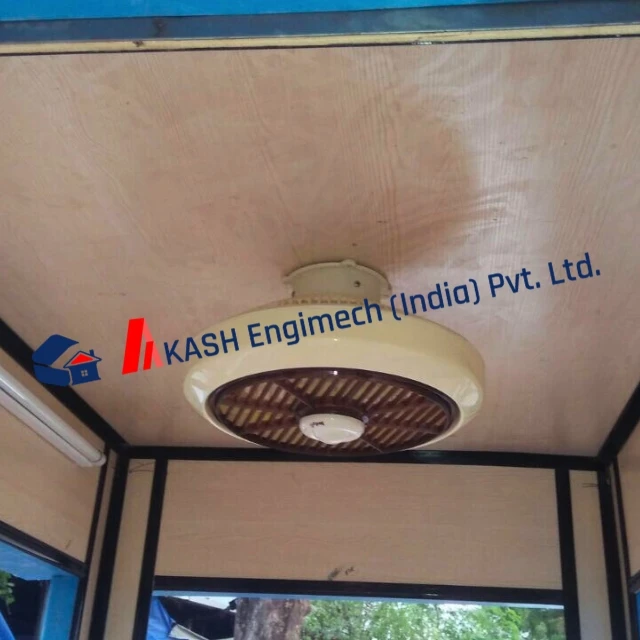 Security Cabin Non-corrugated Police Booth, designed to provide a secure and durable solution for police and security personnel