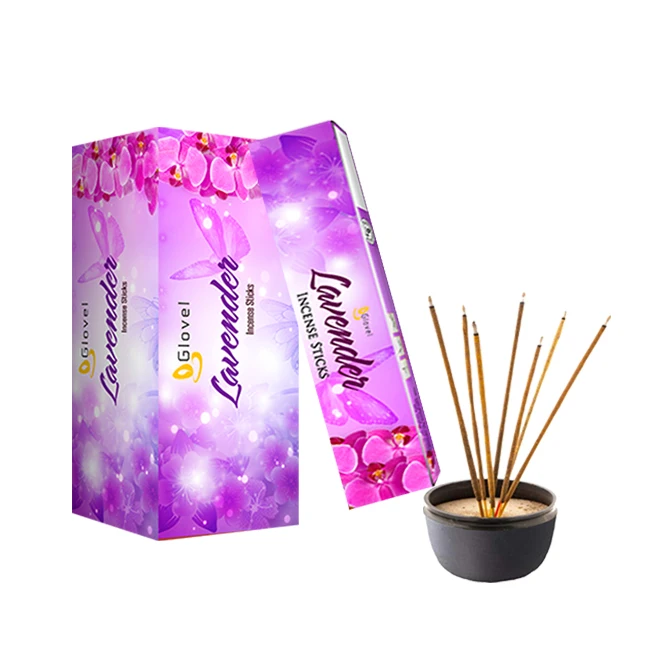 Premium Quality 9 Inch Perfumed Black Incense Stick In Flat Box Packing With 15 Sticks Enhanced With Superior Fragrance