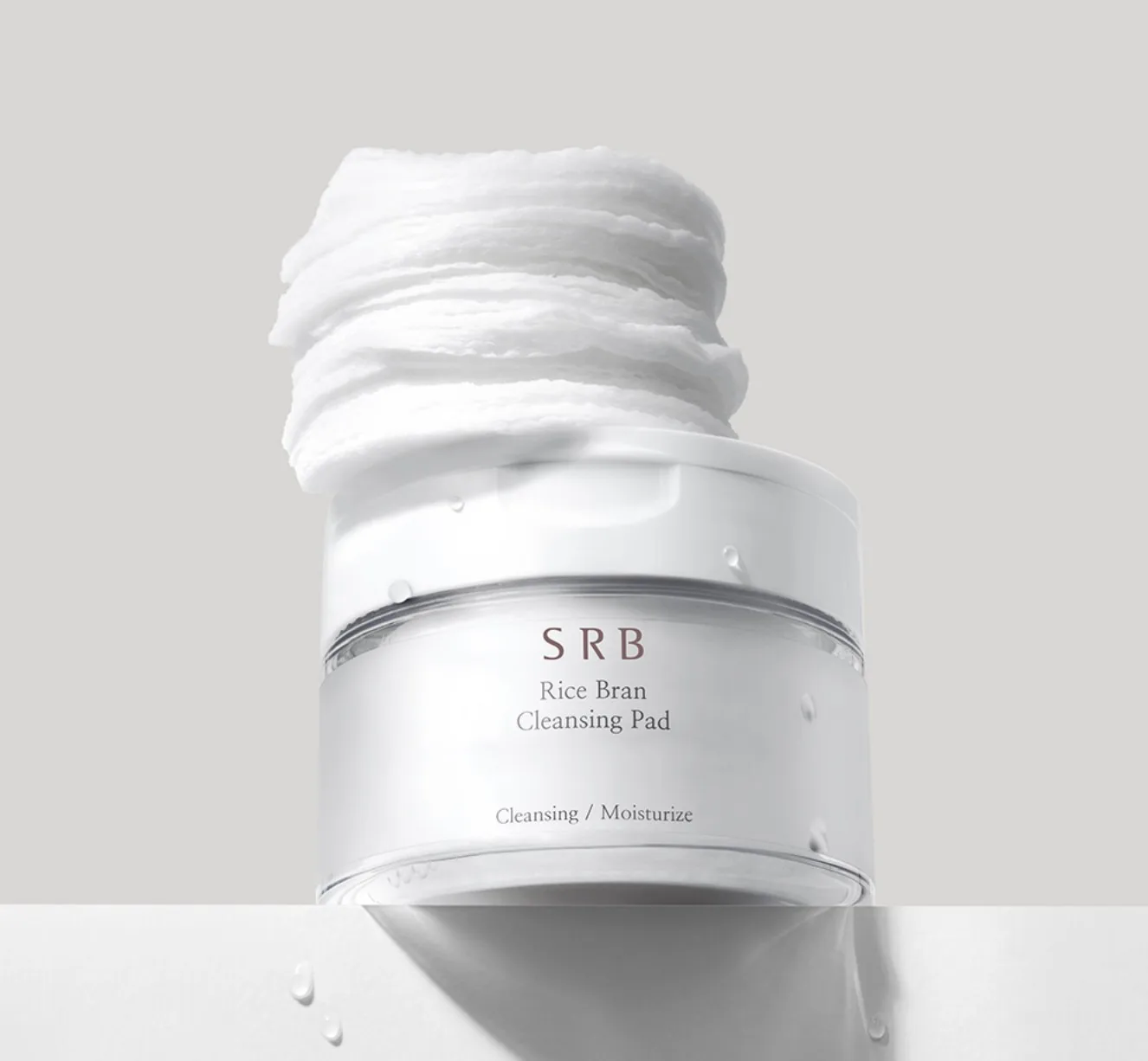 [LIGIS] SRB Rice Bran Cleansing Pad 60ea 1+1 Facial Cleanser