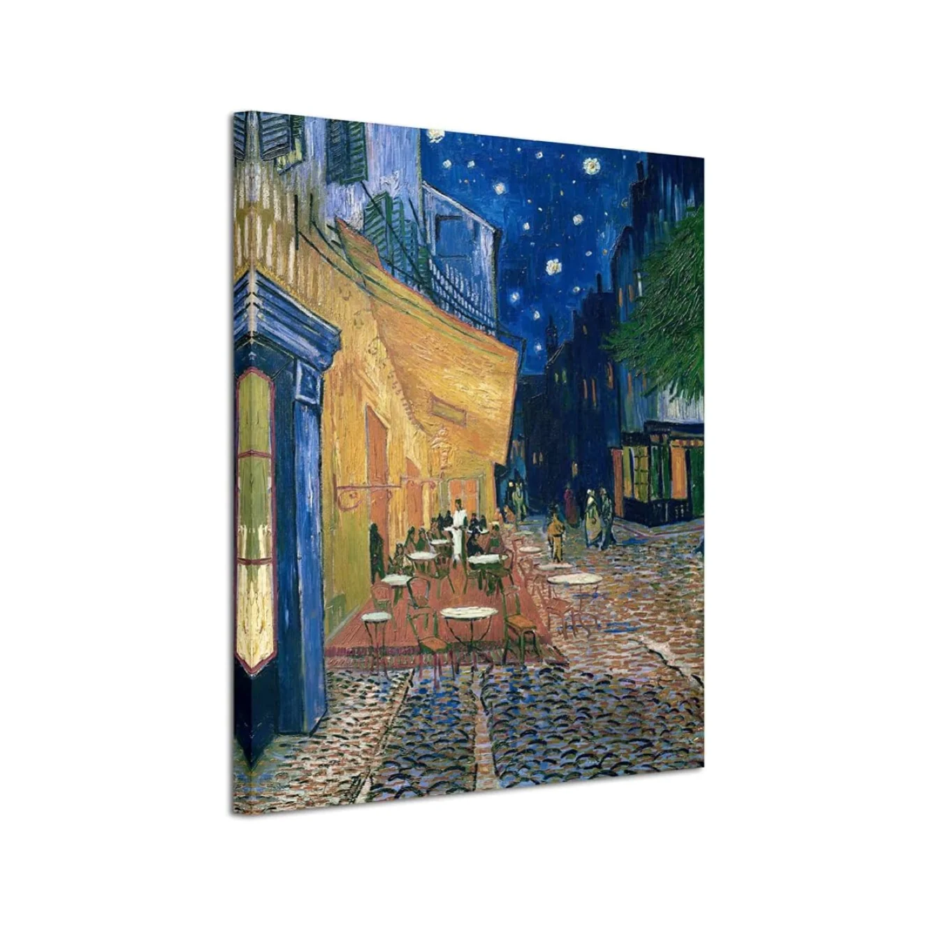 Art Cafe Terrace at Night  by Van Gogh Classic Oil Paintings Cityscape Giclee Artwork paintings and wall arts classic canvas