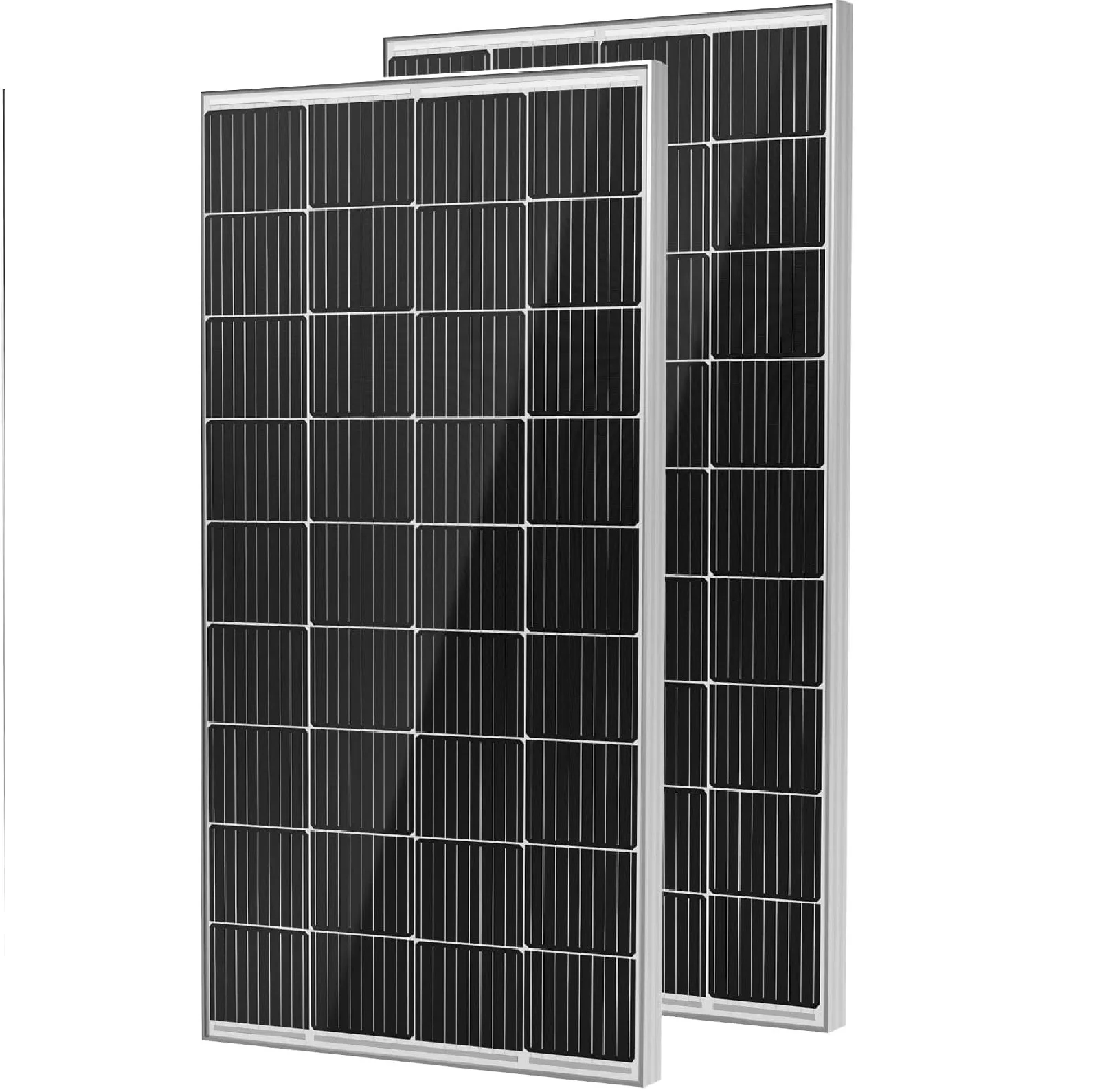 Solar Panel 400Watt Monocrystalline PV Module Power Charger for RV Marine Rooftop Battery and Other Off-Grid Applications
