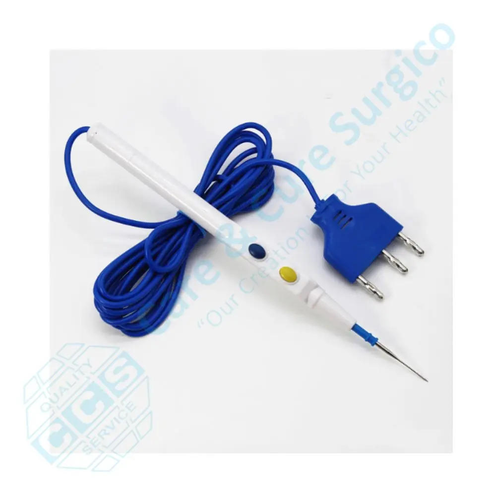 Surgical Instruments Electrosurgical Pencil Disposable Esu Cautery Diathermy Pencil Disposable Pencils
