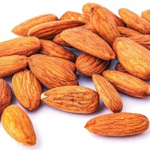 Raw almonds