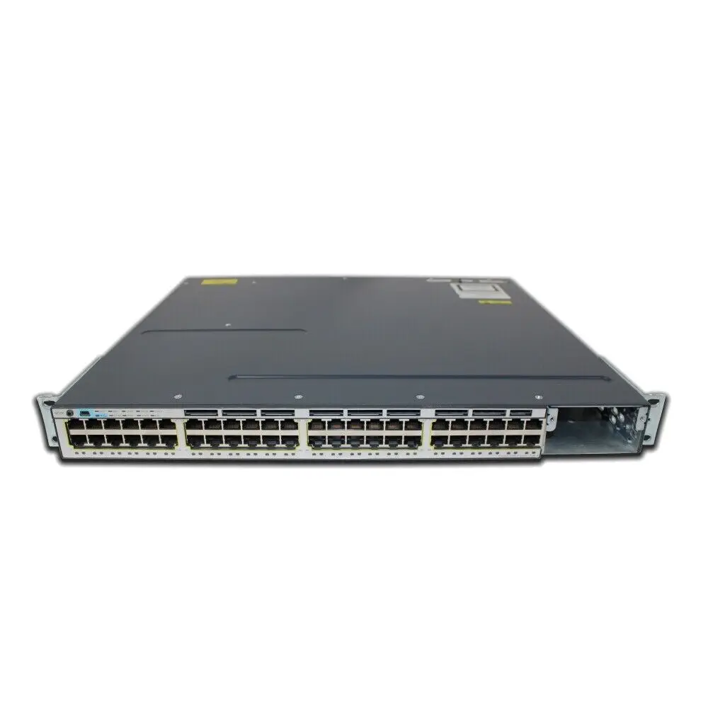 C.isco C.atalyst WS-C3750X-48P-L 48P 1GbE 435W PoE+ Switch