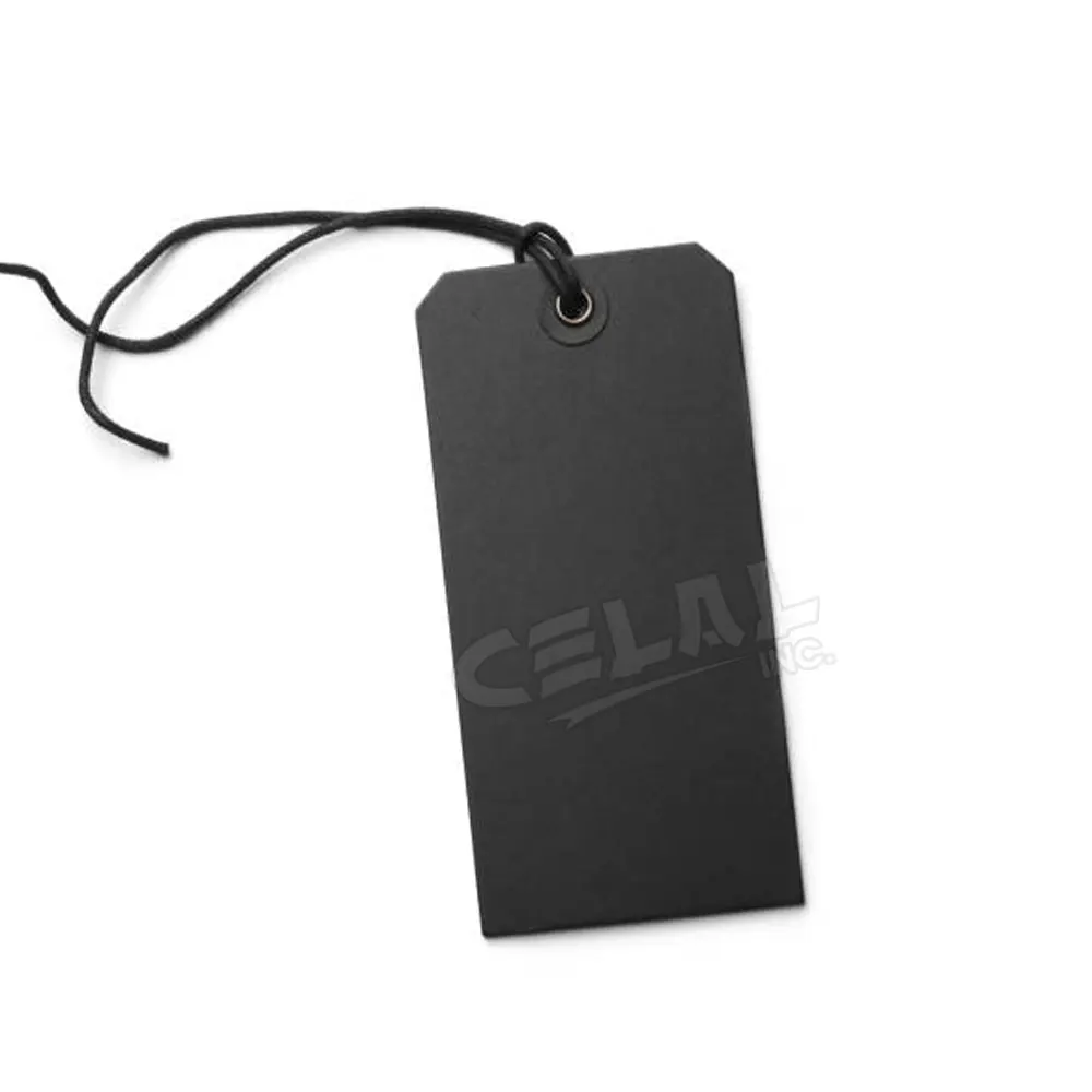 Customized Garment Paper Hangtag Eco Friendly Card Hang Tags Logo Swing Hang Tags For Clothing and Jeans