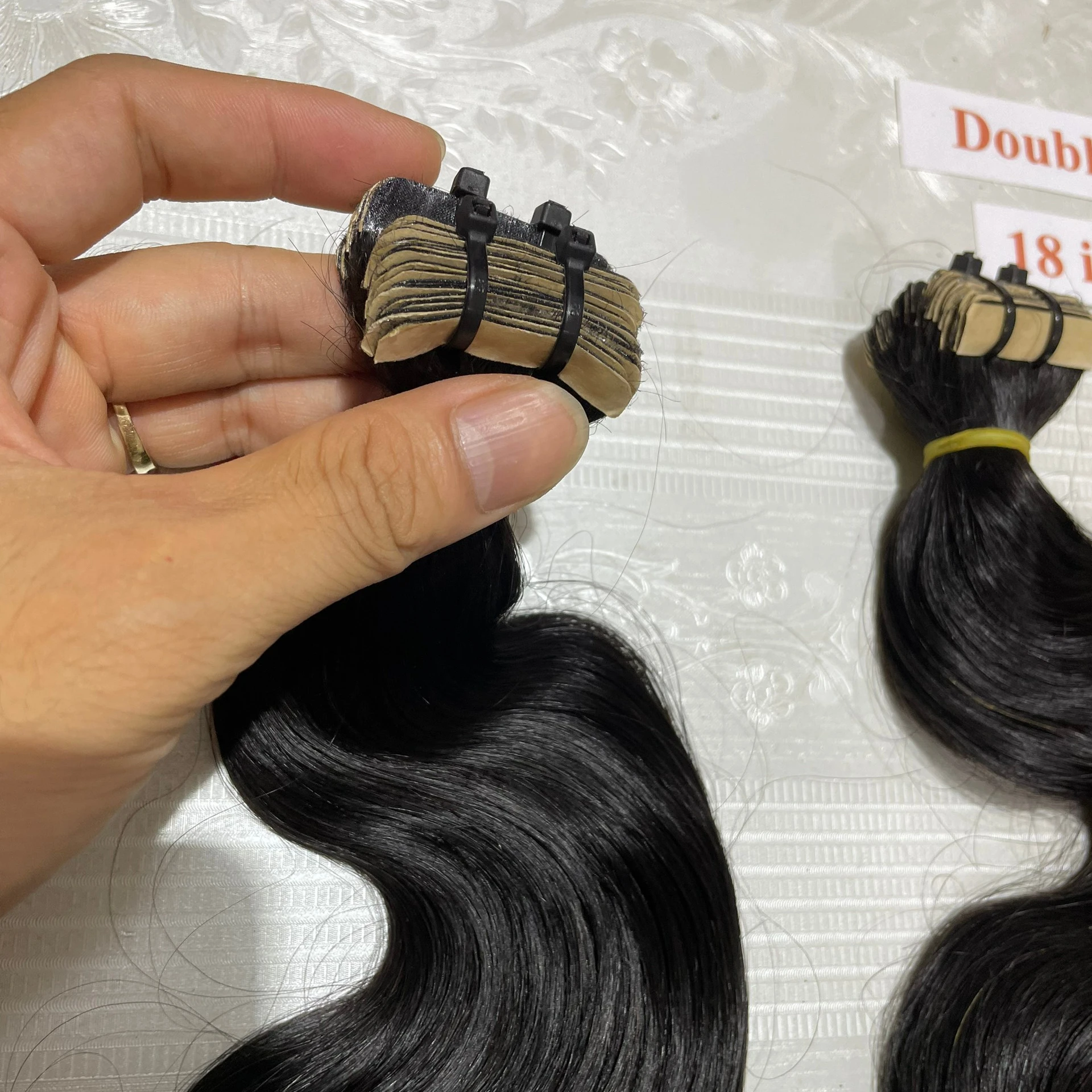 Top selling tape in hair & hair extension tape buy human hair
