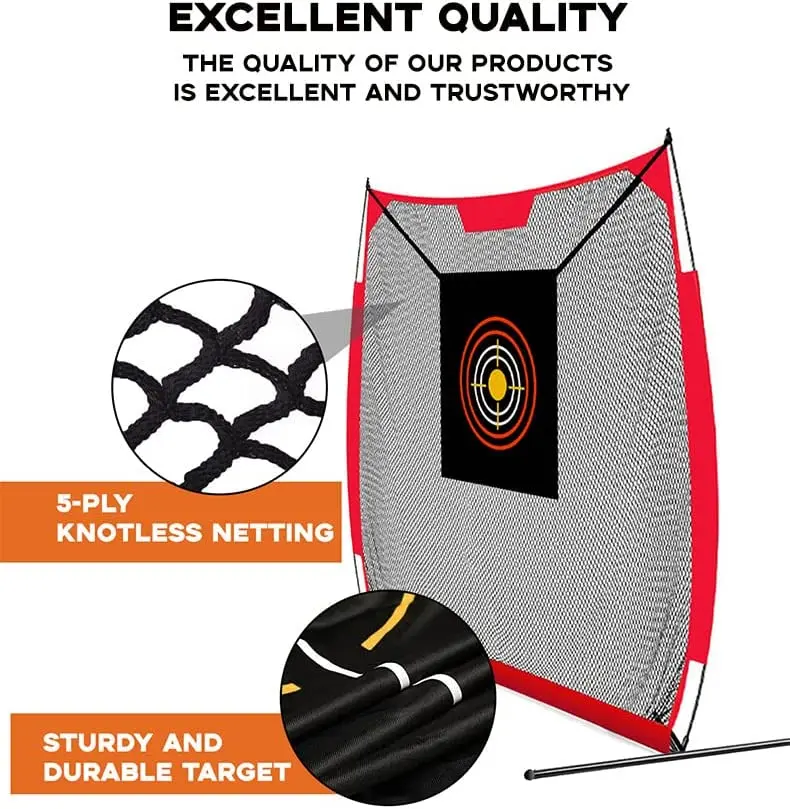 GN11B Mature Lifelike Home Golf Net And Mat, Practice Net Golf, Golf Net Wholesale From China