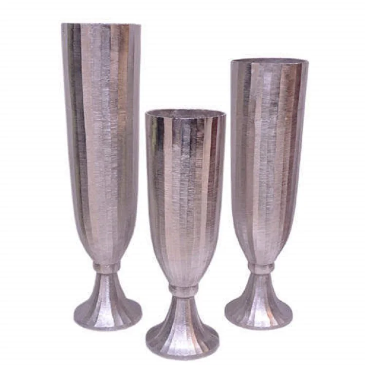 Best Quality Home and Wedding Decoration Metal Vase from Indian Supplier and Exporter Metal Vases