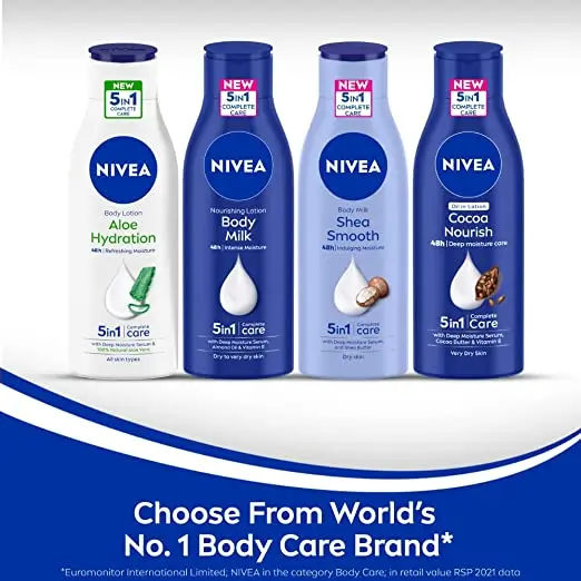 Nivea Body Milk Nourishing Body Lotion intensive Moisture Care skin Care Best Price All Type of Skin