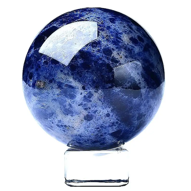 Wholesale BLUE SODALITE CRYSTAL BALL Healing Sodalite Sphere Ball Top Quality Sodalite Agate Sphere Buy From ASY CRYSTAL EXPORT