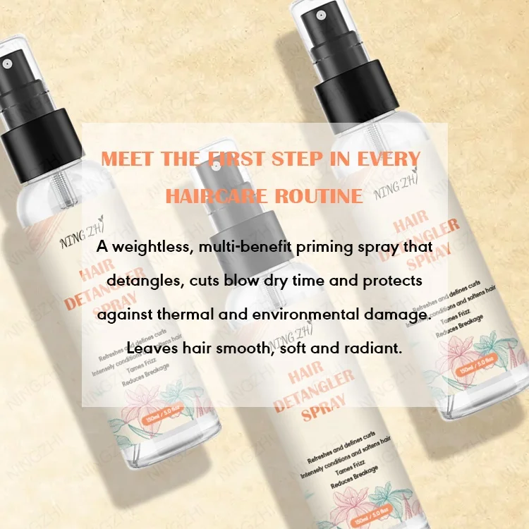 Cheaper natural wig detangler spray detangling spray for synthetic hair