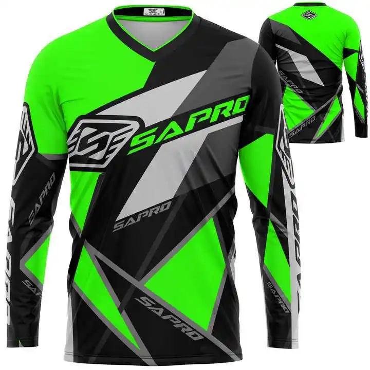 Venezuela Motores Dicel Off Road Motor Bike Custom Motor Cross Jerseys for Kids Logo Motorbike Jerseys Digital Print Oxford Sets