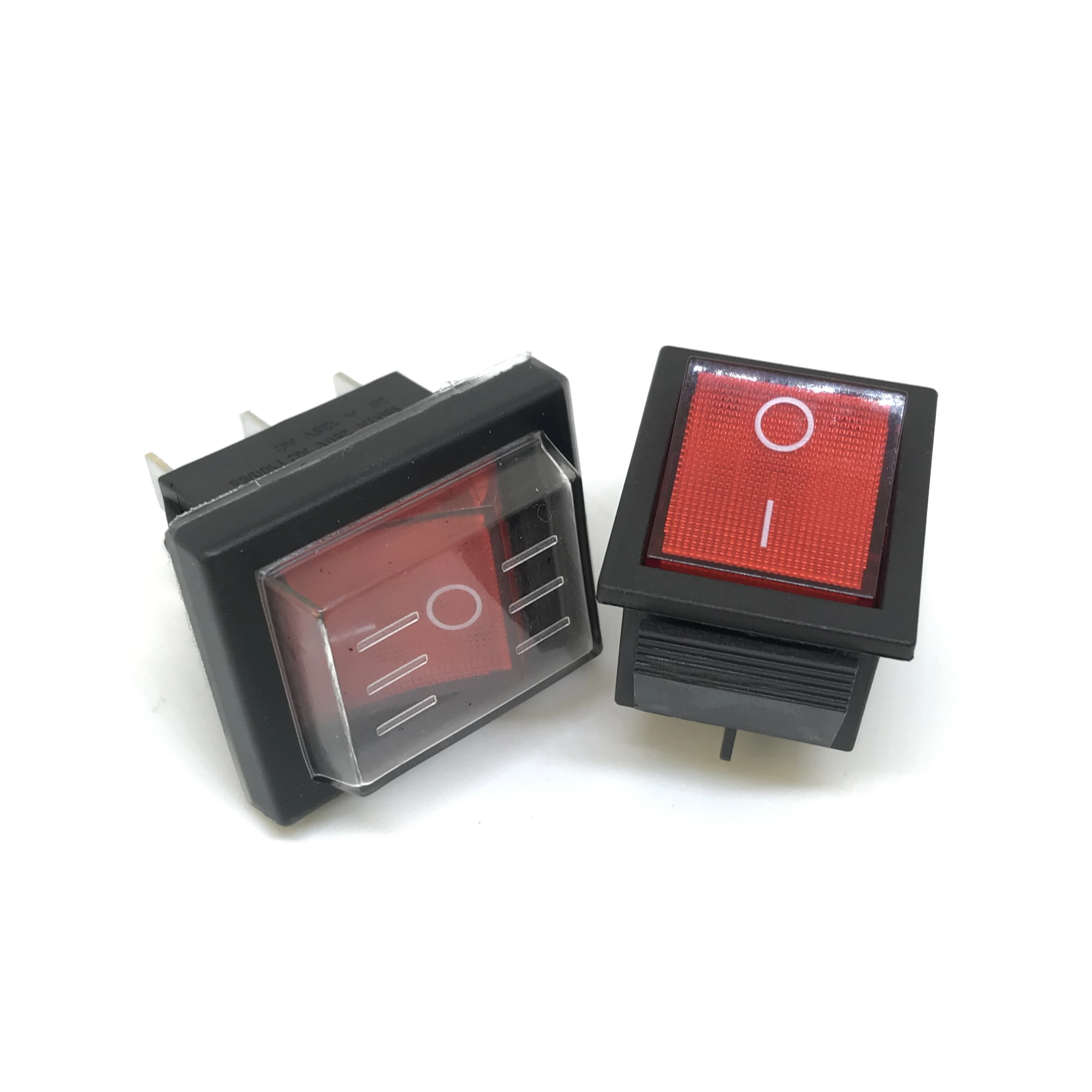 Sale Simplicity rocker switch 20A  on-off 2 position red led 4 pins Rocker Switch KCD4 T125/55