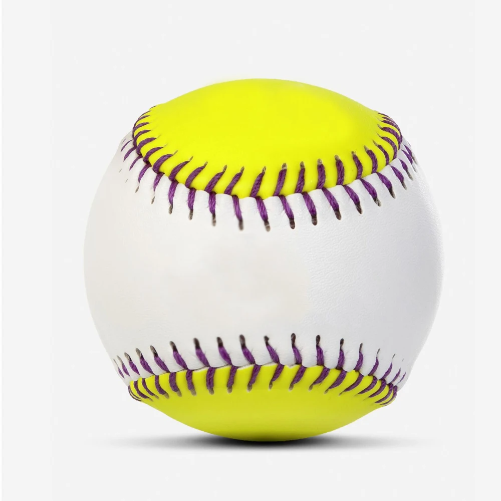 OEM Good Quality Professional Training Best Material Softball Balls PU Leather Softball Balls With All Size Available