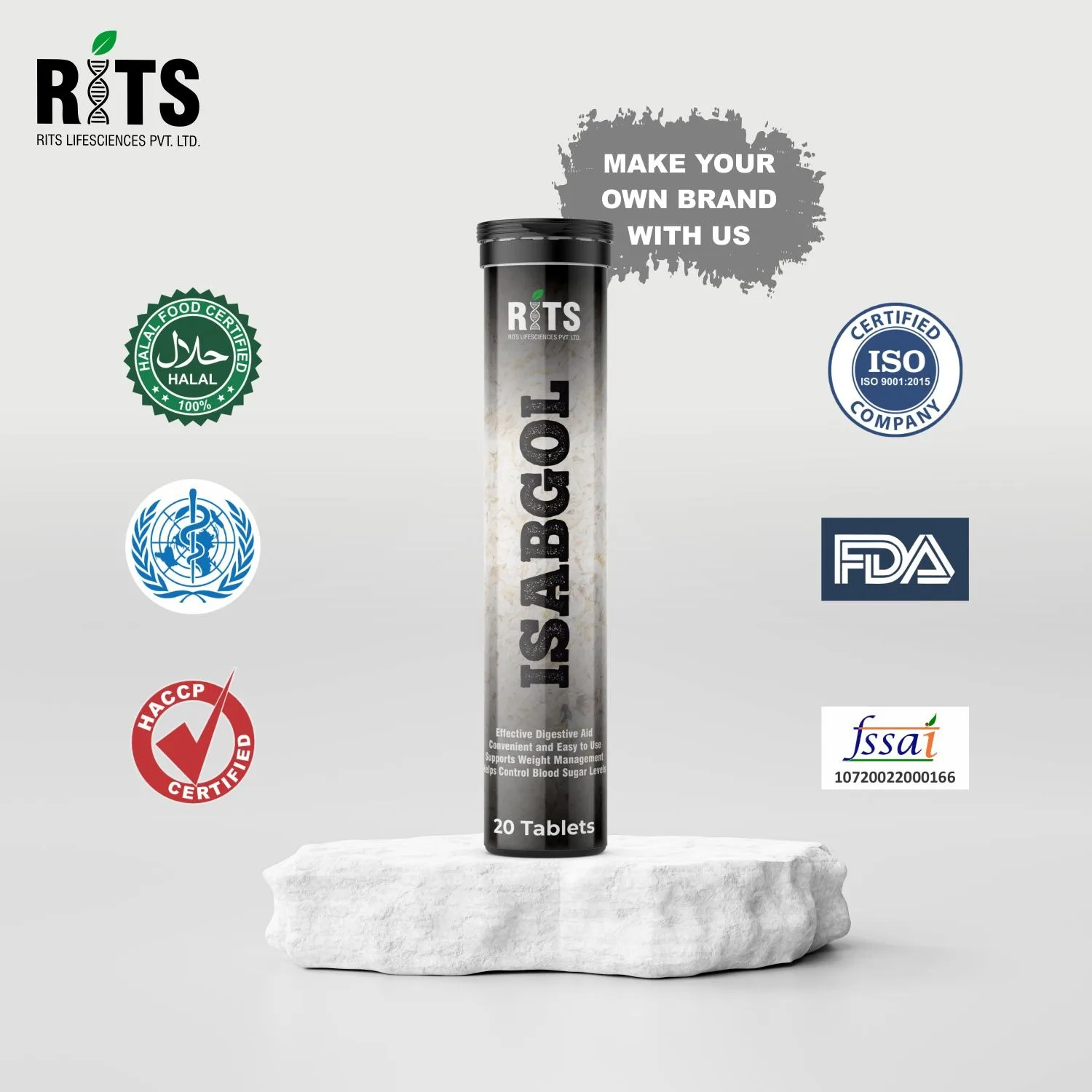 Isabgol Effervescent for Children and Pregnant Women for Health & Wellness