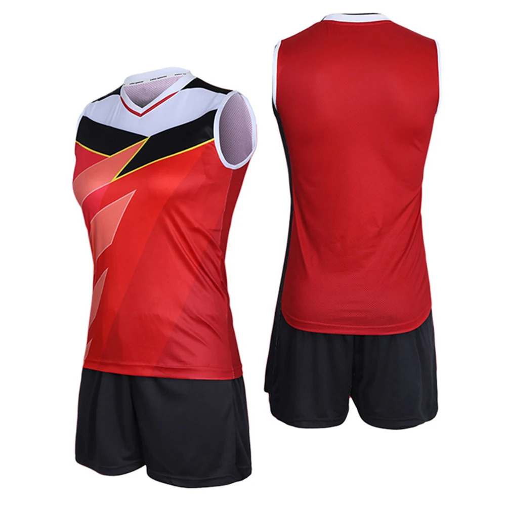 Latest Design High quality sublimation volleyball uniform in low price