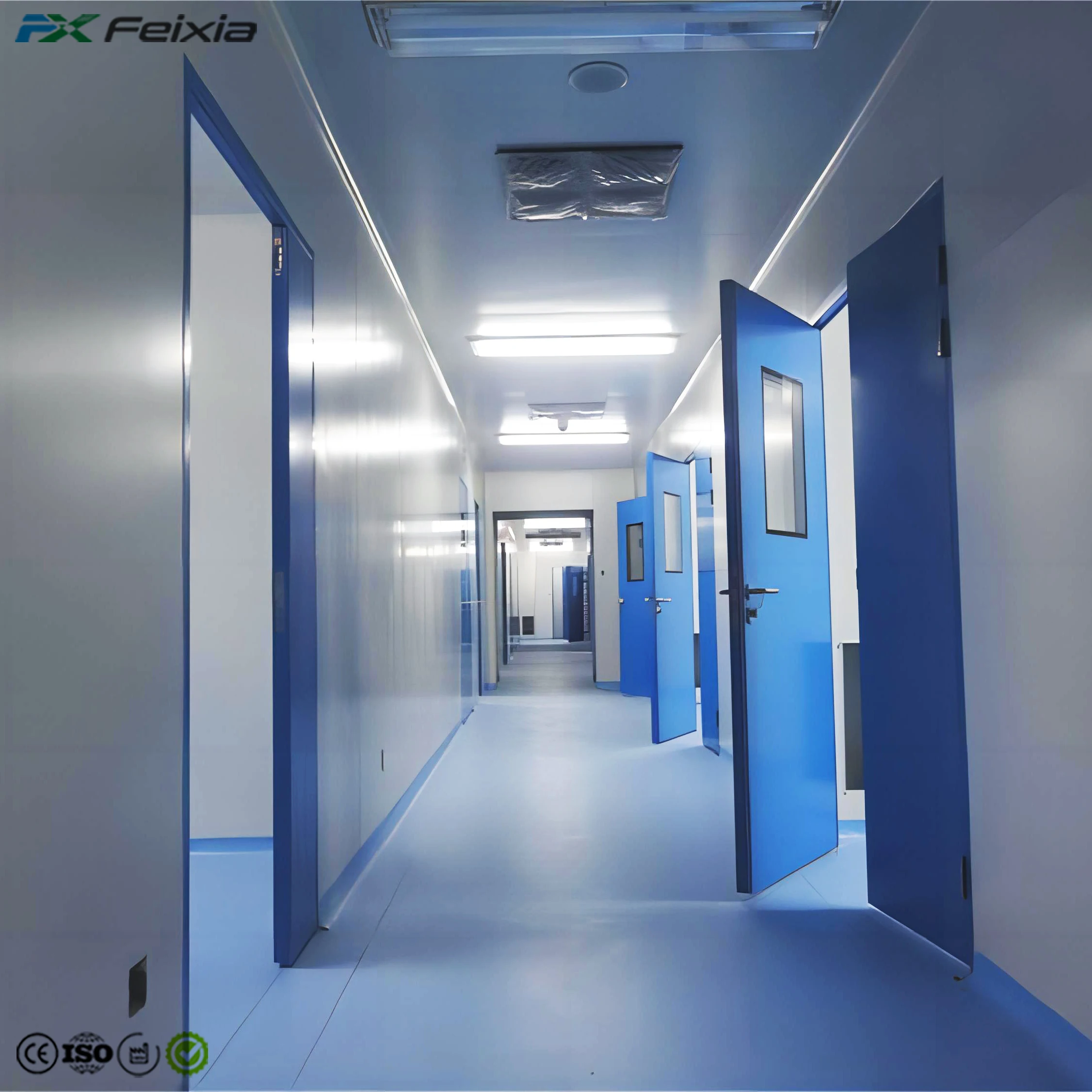 Turnkey Clean Room ISO class 5 Lab Dust Free Cleanroom For Laboratory Cleanroom Workshop
