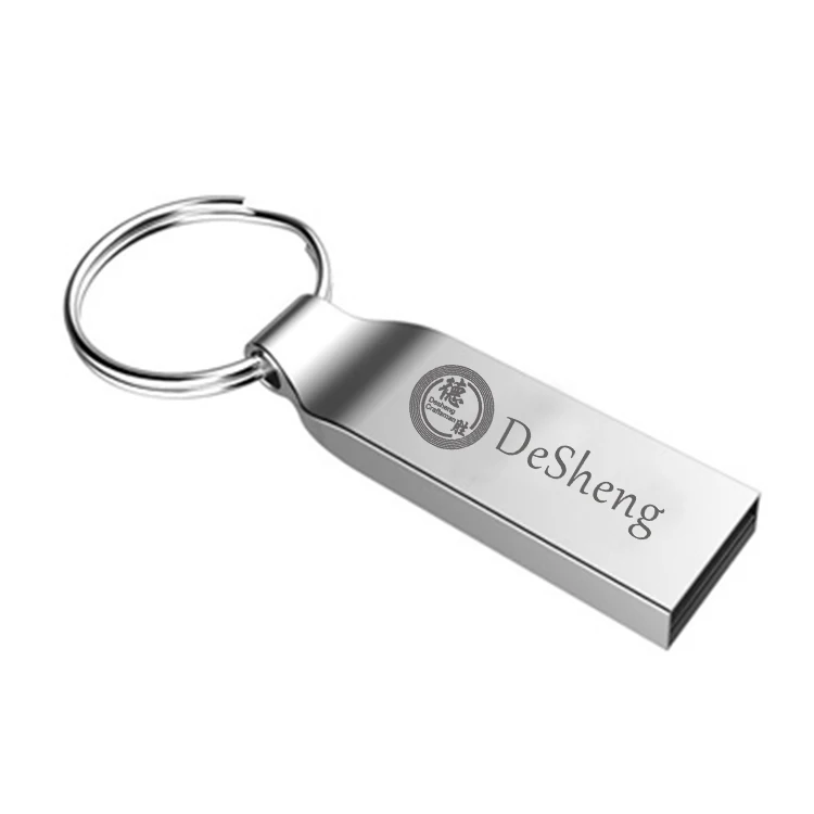 OEM Waterproof Metal Silver Memory Flash Pen Drive For Music Album USB