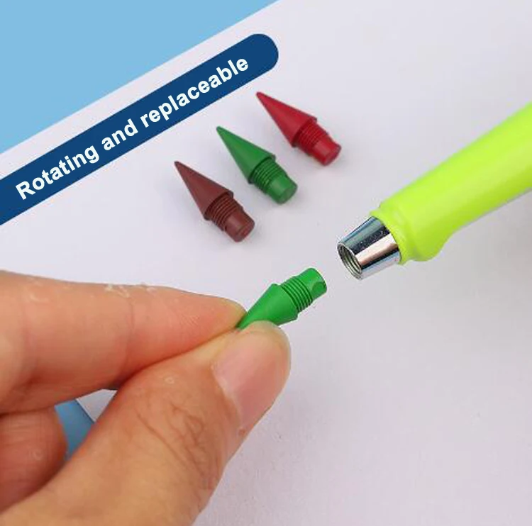 NP060  Colored Pencils 12 Color Plastic Pencils Environmentally Friendly And Durable Colored Pencils With Eraser