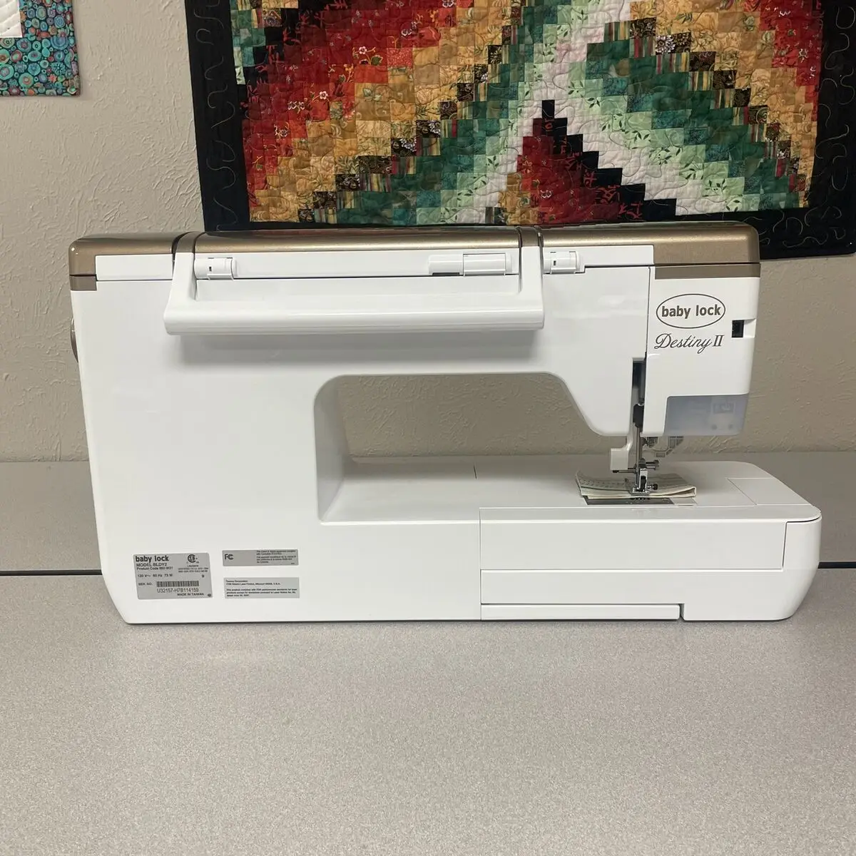 NEW AUTHENTIC Baby-Locks Destinys 2 II Sewing - Embroidery - Quilting Computerized Machine