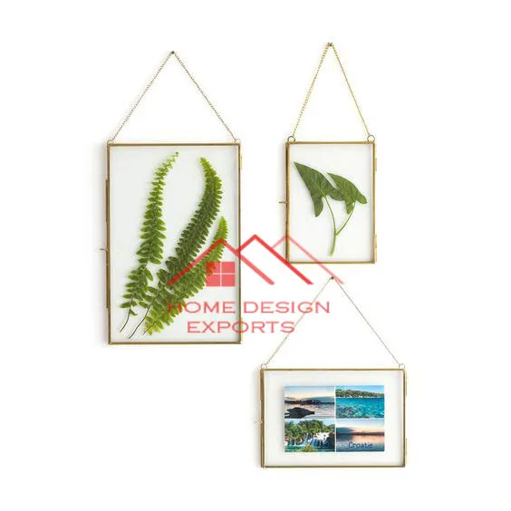 Glass And Brass Pictures Frame At Cheap Wholesale price Home Hotel Decor Brass At Cheap Rate
