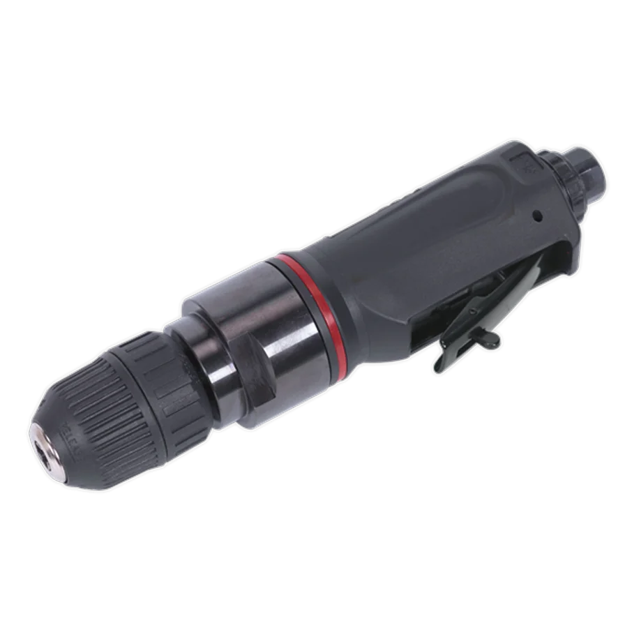 Straight Air Drill with Keyless Chuck