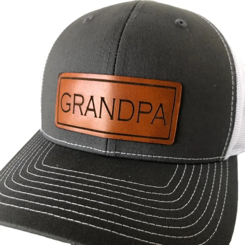 Dad Life Leather Patch Dad Hat Wholesale Hat Custom Logo Custom Hat Back Mesh High Quality Gorras Vietnam Headwear