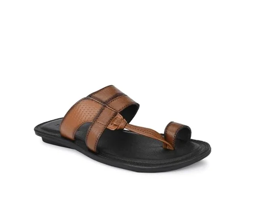 wholesale men genuine leather slippers fashion Comfortable Men slippers Custom Logo Hard-Wearing Flat Pu sole