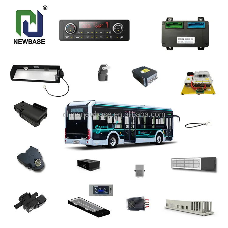 Manufacturer Custom New Energy Bus Parts & Accessories Temperature Heating Cooling AC Panel Control
