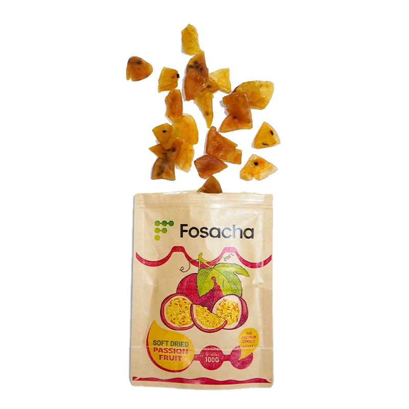 Wholesale Soft & Sweet Dried Passion Fruit Snacks Fresh Fruit with Good Taste Packaged in Bags or Boxes