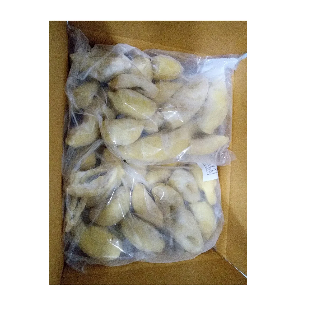Wholesale Fresh Durian Sweetness Flavor Specification Bulk Fruit IQF Type Frozen Durian Vietnam Export Package