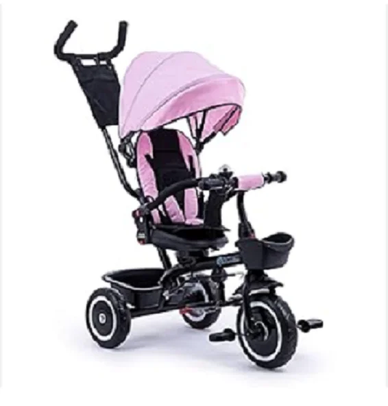 Discount Selling Original New Kids Trike V3 Grey Tricycle Baby Push Bike with Parent Handle 9