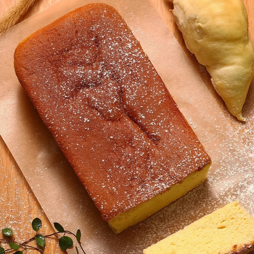 Ready To Eat Good Price Feature Quality Delicate Cheese Soft Rich Milky Aroma Musang King Durian Cheesecake 200G