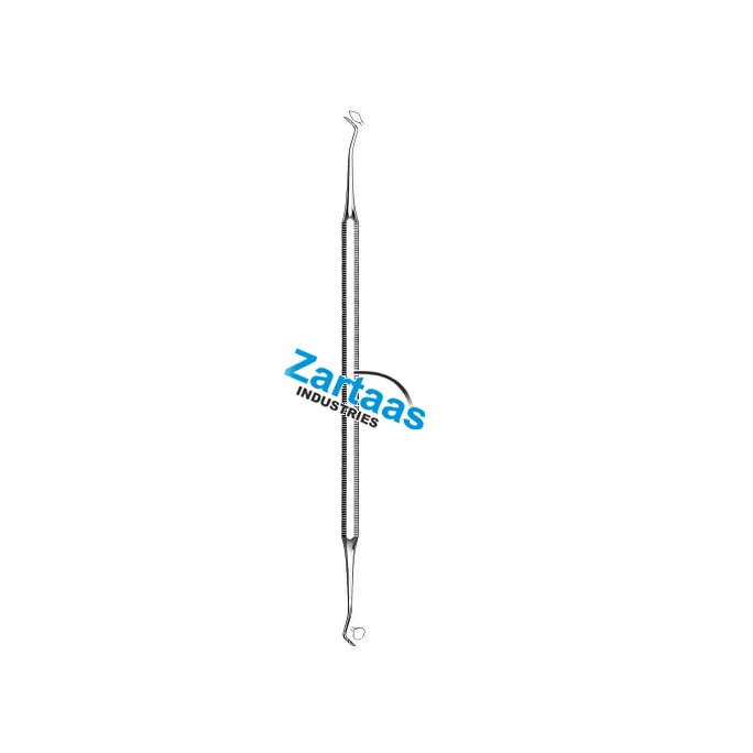 2024 High Quality Stainless Steel Dental Instrument Ash Filling Instrument Double Ended Tip 2.5 mmx 4.2 mm