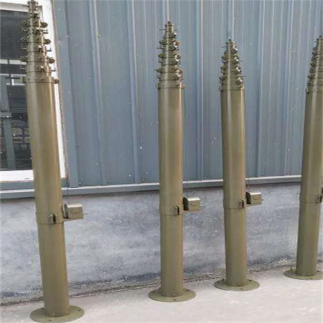 6-30ft Portable Lightweight power telescoping antenna mast