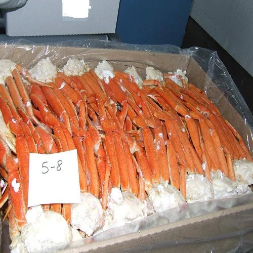 Свежие крабы замороженные живые
