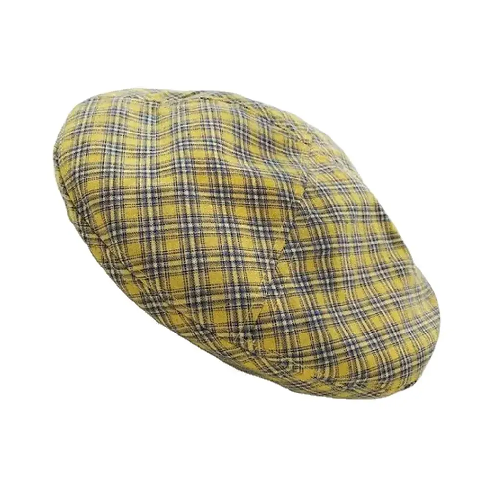 Custom Wholesale Professional Cotton Lining Training Beret Hat 100% Wool Olive Green Beret For Men