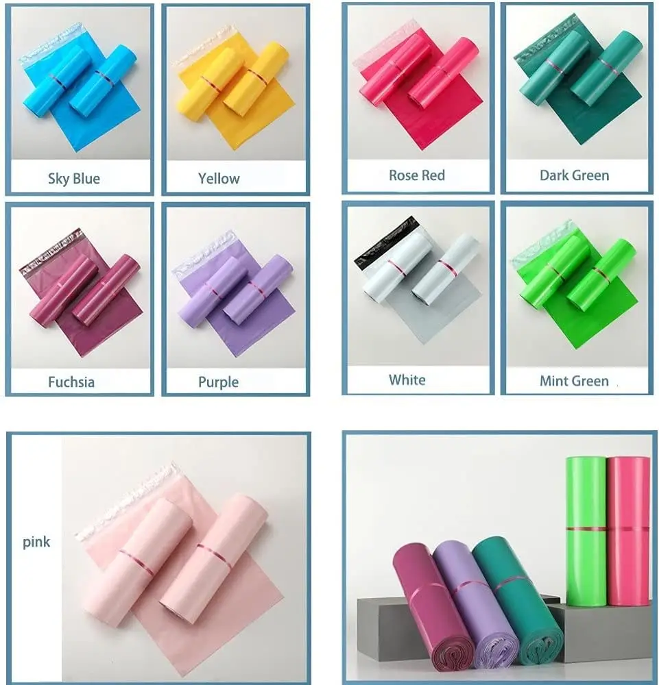 Most using in Vietnam, trusted by customers shipping bags personalised poly mailers mailing pouches poly bags for shipping