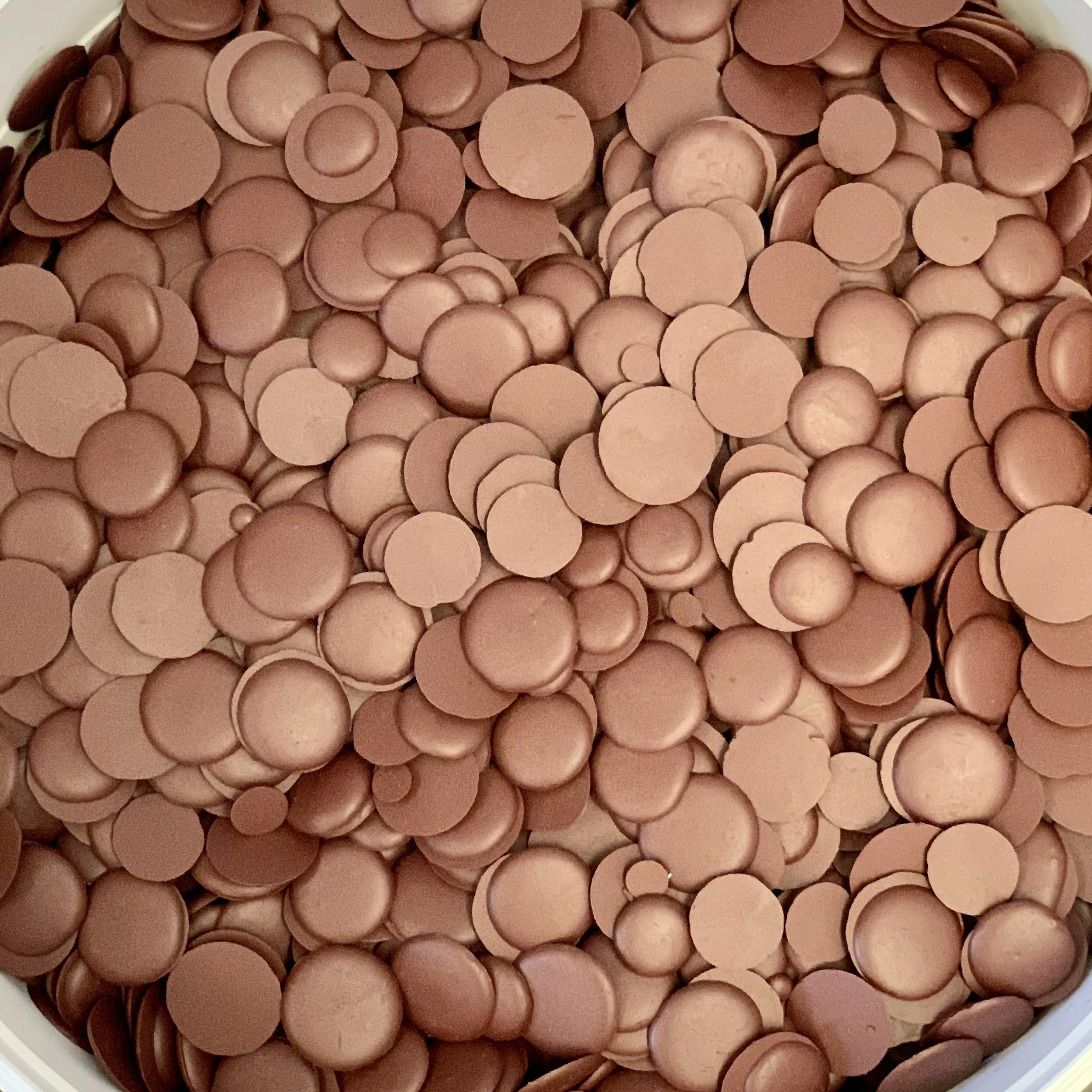 Premium Ingredients 55 % Dark Sweet Chocolate Extra Butter For Pastry Made in Italy from Arriba Nacional Ecuadorian Beans