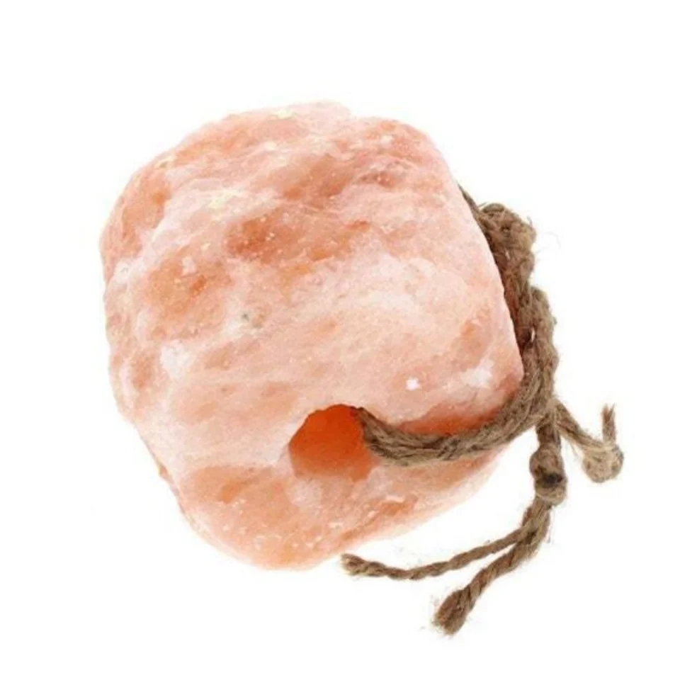 Top Grade Animal Himalayan Pink Licking Salt Natural Salt Lick Blocks With Rope For Horse Sheep and Cattle From Pakistan