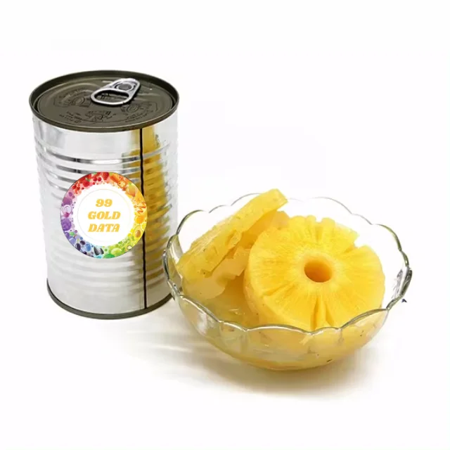 Selling Natural Canned Pineapple Slice In Syrup at best price in Vietnam by 99 Gold Data factory