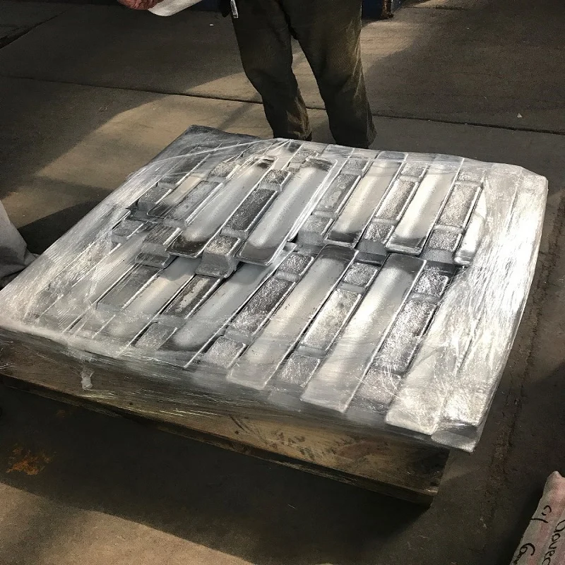 2024 High Quality Zinc Alloy Ingot Zamak Ingot
