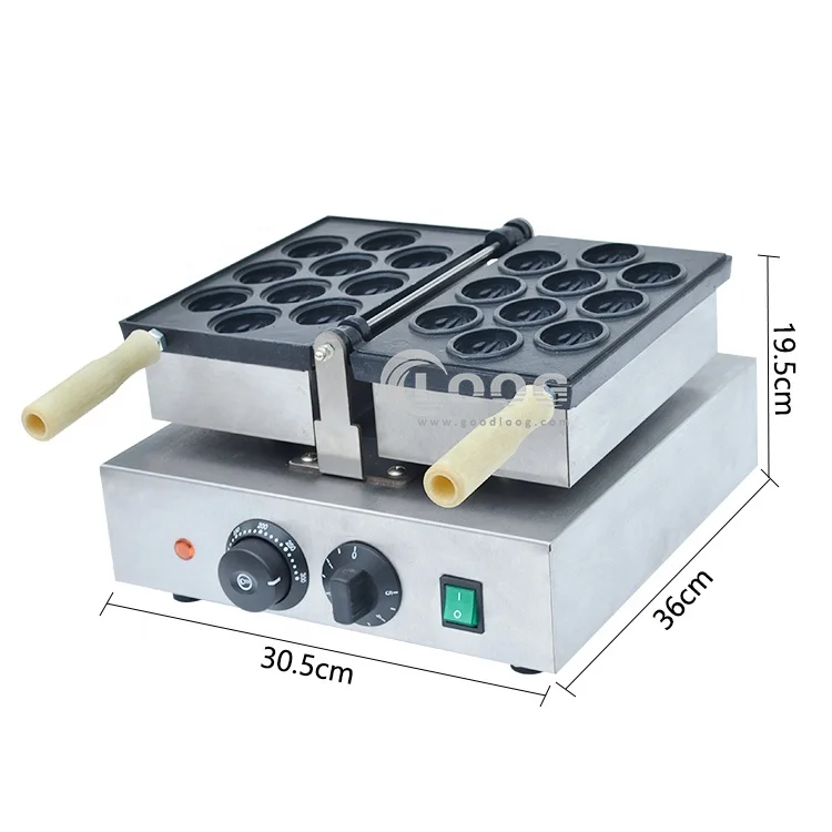 Hot Selling Snack Machines Commercial Walnut Waffle Maker Electric Waffle Cake Maker Waffle Maker Shapes