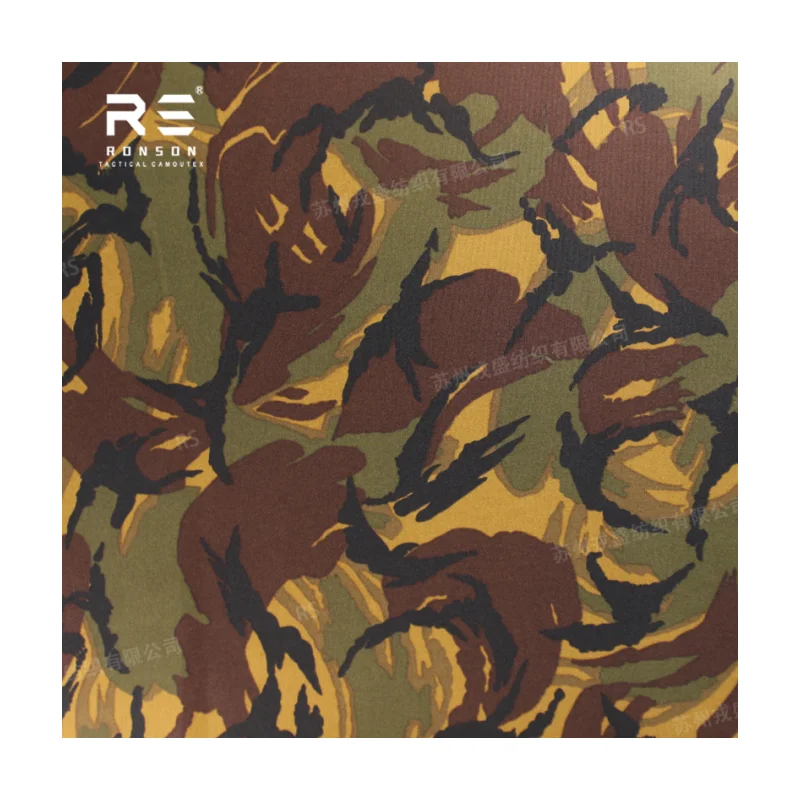 Papua Newq Guinea KUMUL camouflage 1000D polyester cordura fabric waterproof and PU coated for bags and tactical gears